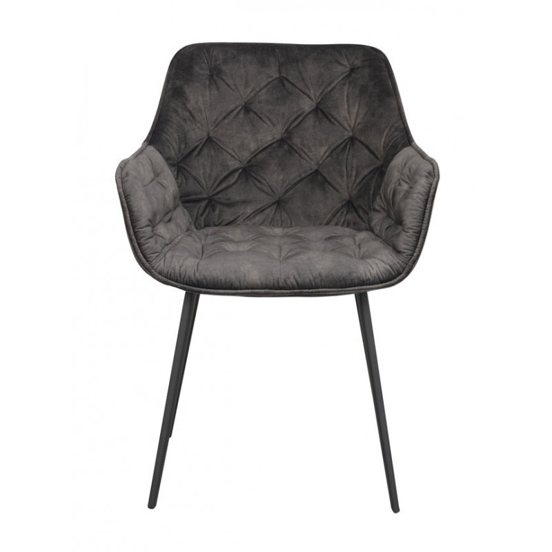 RO Gilroy Arm Chair Grey/Black